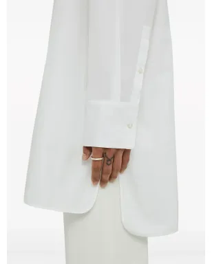 Jil Sander サンデー コットンシャツ 白 - サムネイル5