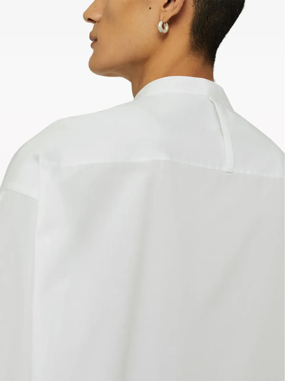 Jil Sander サンデー コットンシャツ 白 - 画像4