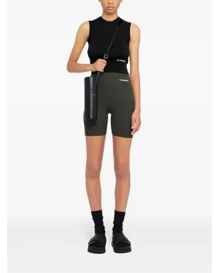 Jil Sander ロゴプリント コットン ベストトップ - ブラック - サムネイル2