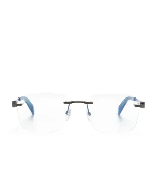 Chopard Eyewear logo-engraved frameless glasses - Black - サムネイル1