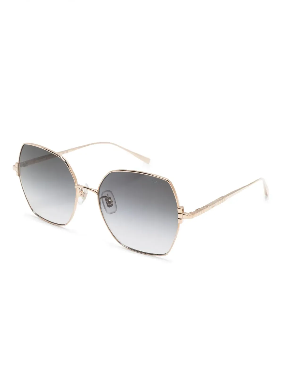 Chopard Eyewear square-frame sunglasses - Gold - 画像2