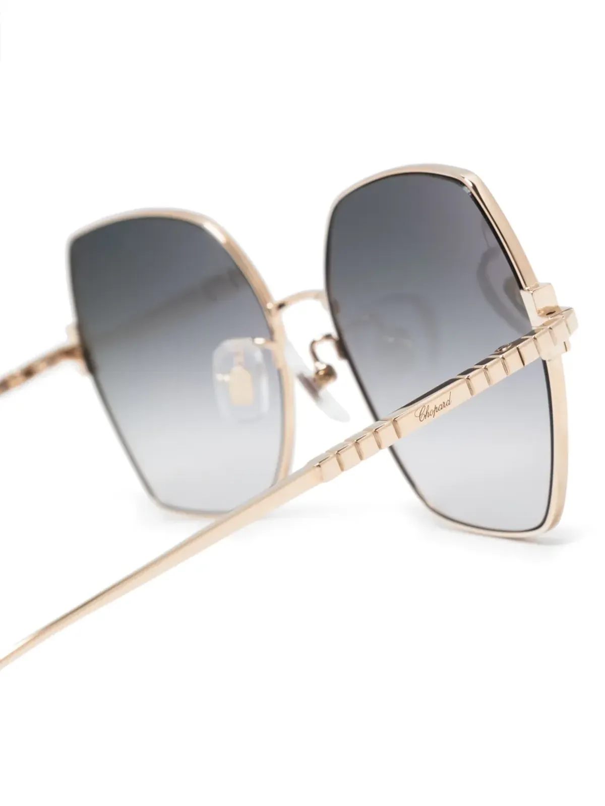 Chopard Eyewear square-frame sunglasses - Gold - 画像3