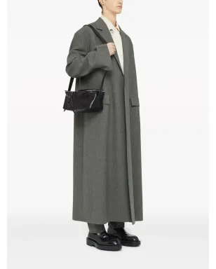 Jil Sander ミディアム レザー ショルダーバッグ - ブラック - サムネイル2