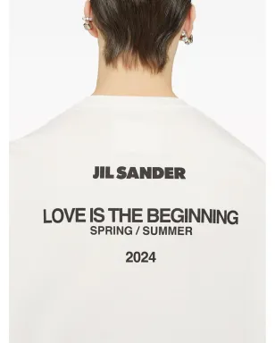 Jil Sander ロゴプリント ロングスリーブ Tシャツ - サムネイル5