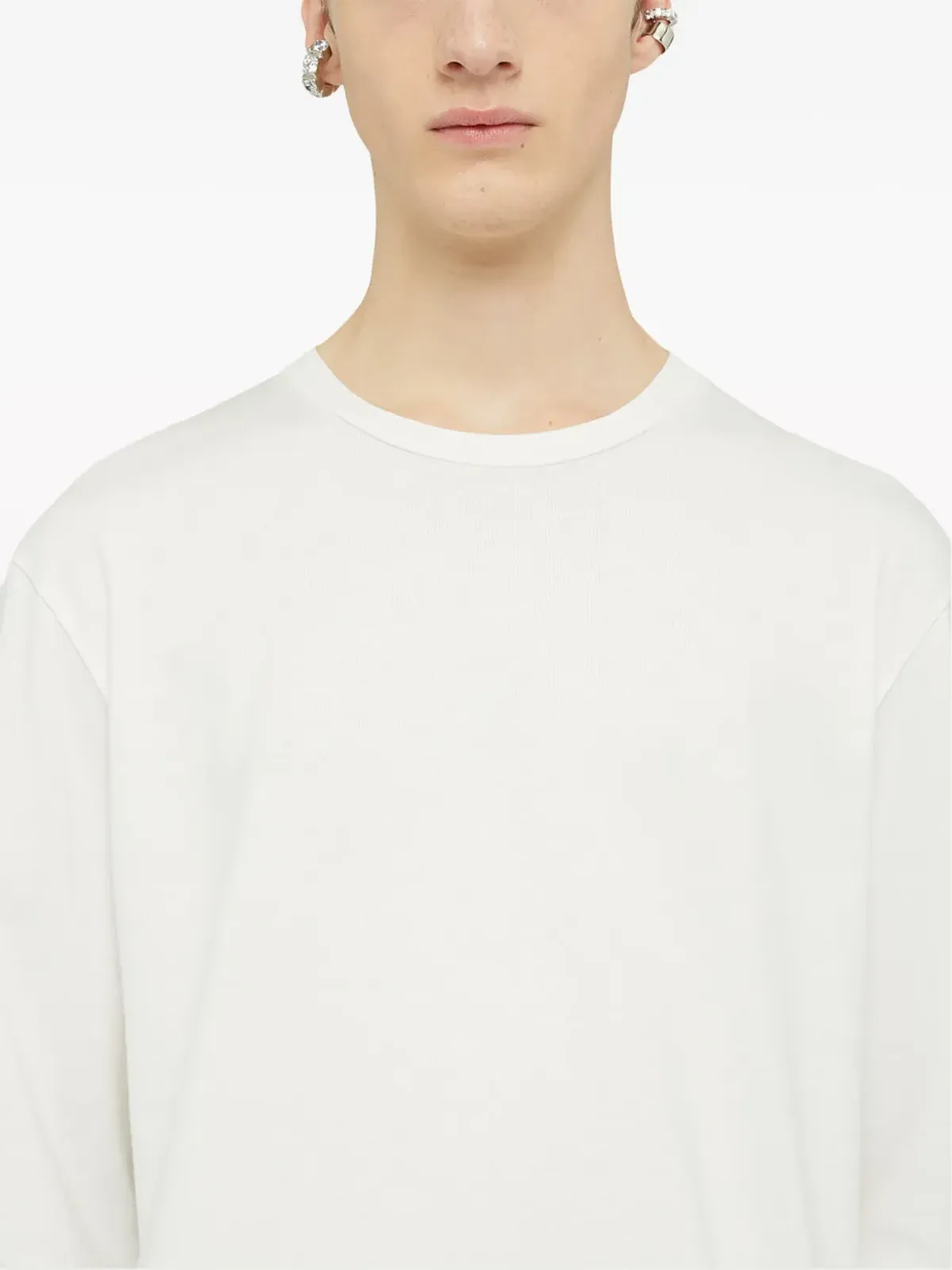 Jil Sander ロゴプリント ロングスリーブ Tシャツ - 画像4