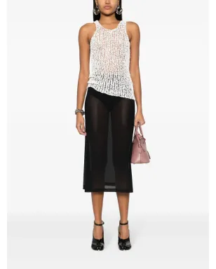Maison Margiela シアーオープンタンクトップ - サムネイル2