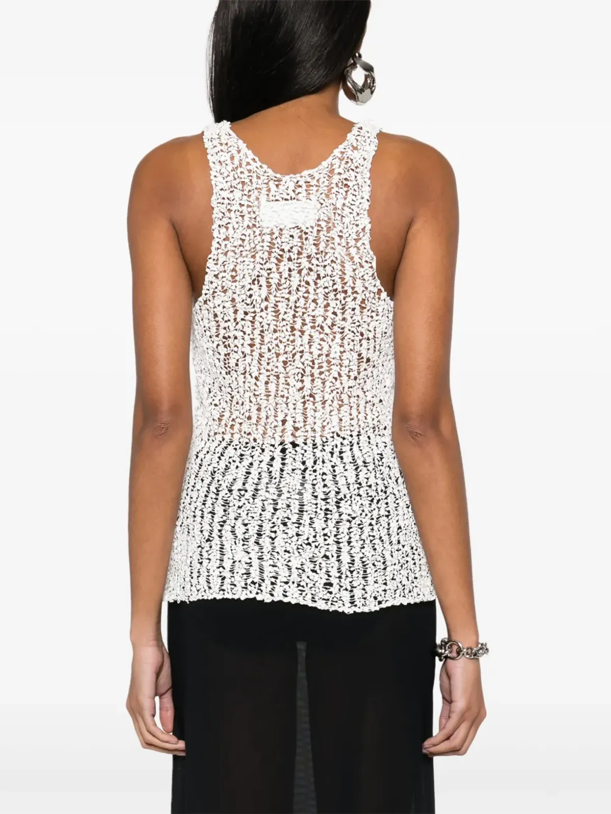 Maison Margiela シアーオープンタンクトップ - 画像4