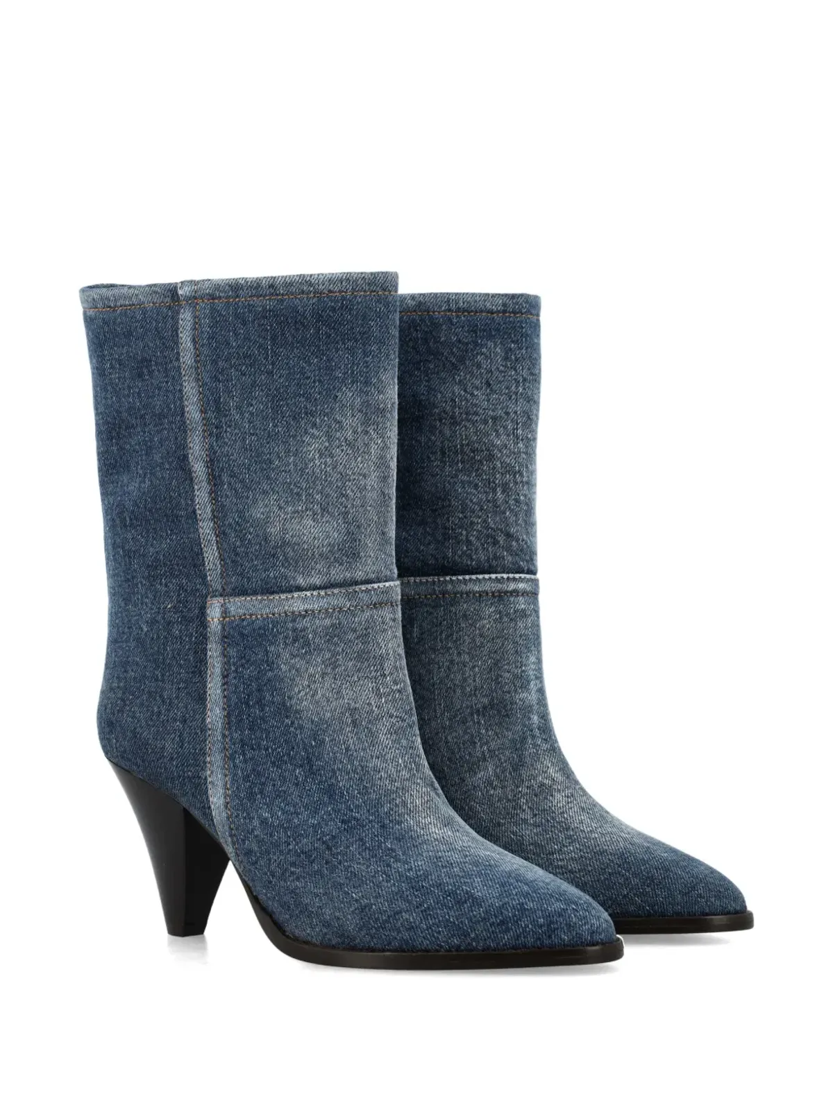 ISABEL MARANT Rouxa デニム ブーツ - 画像2