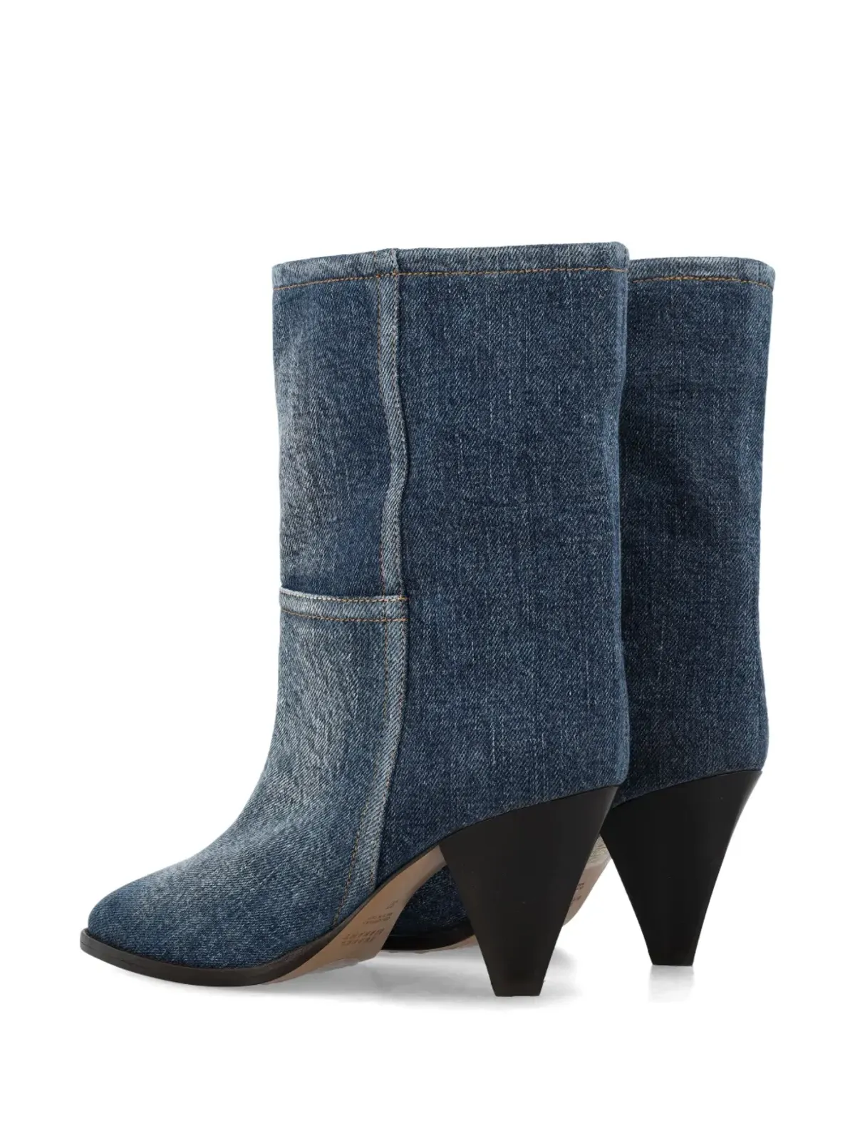 ISABEL MARANT Rouxa デニム ブーツ - 画像4
