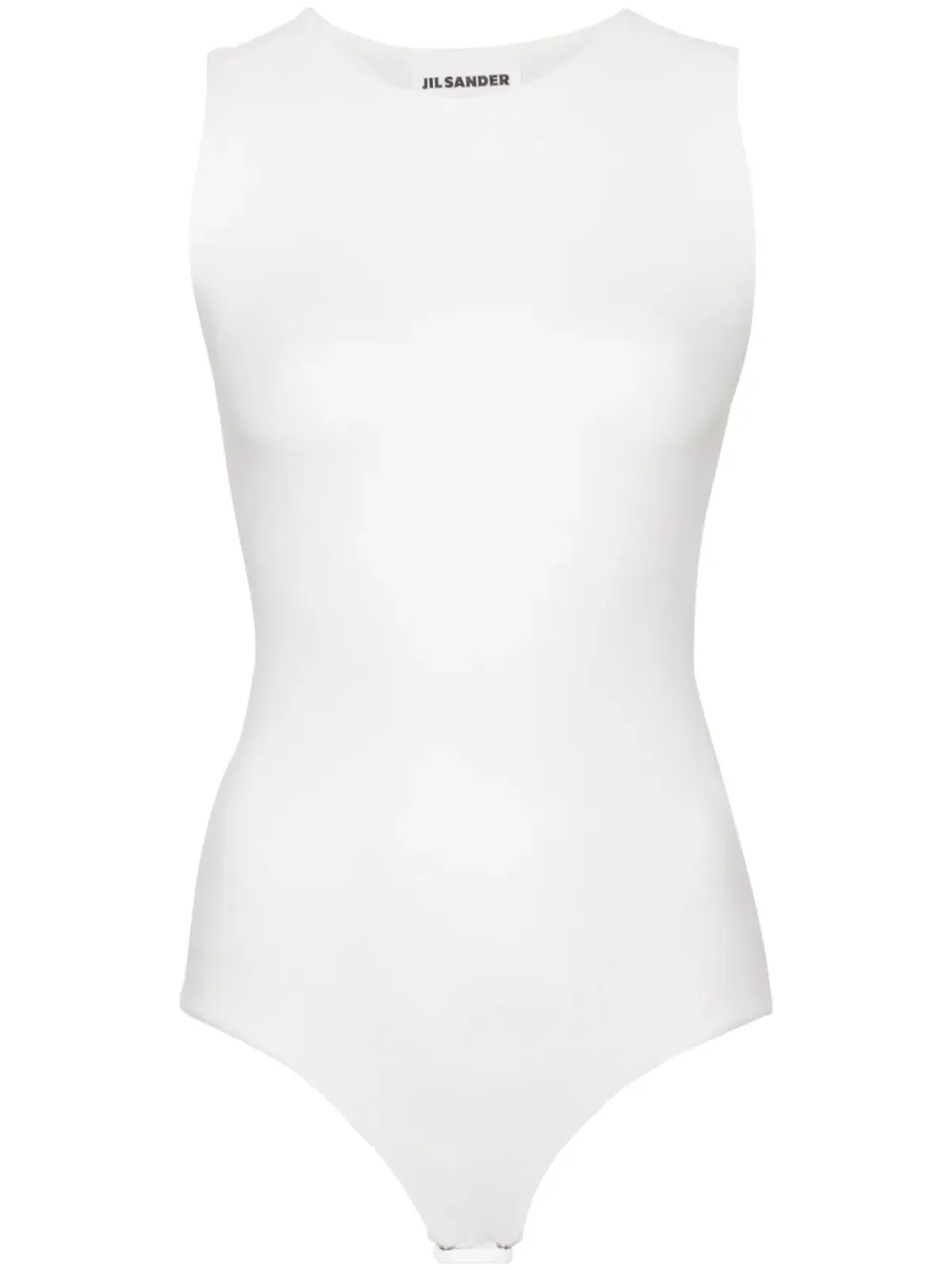 Jil Sander ストレッチデザイン ボディスーツ - White - 画像1