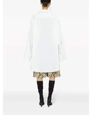 Jil Sander カットアウト オーバーサイズ シャツ - ホワイト - サムネイル3