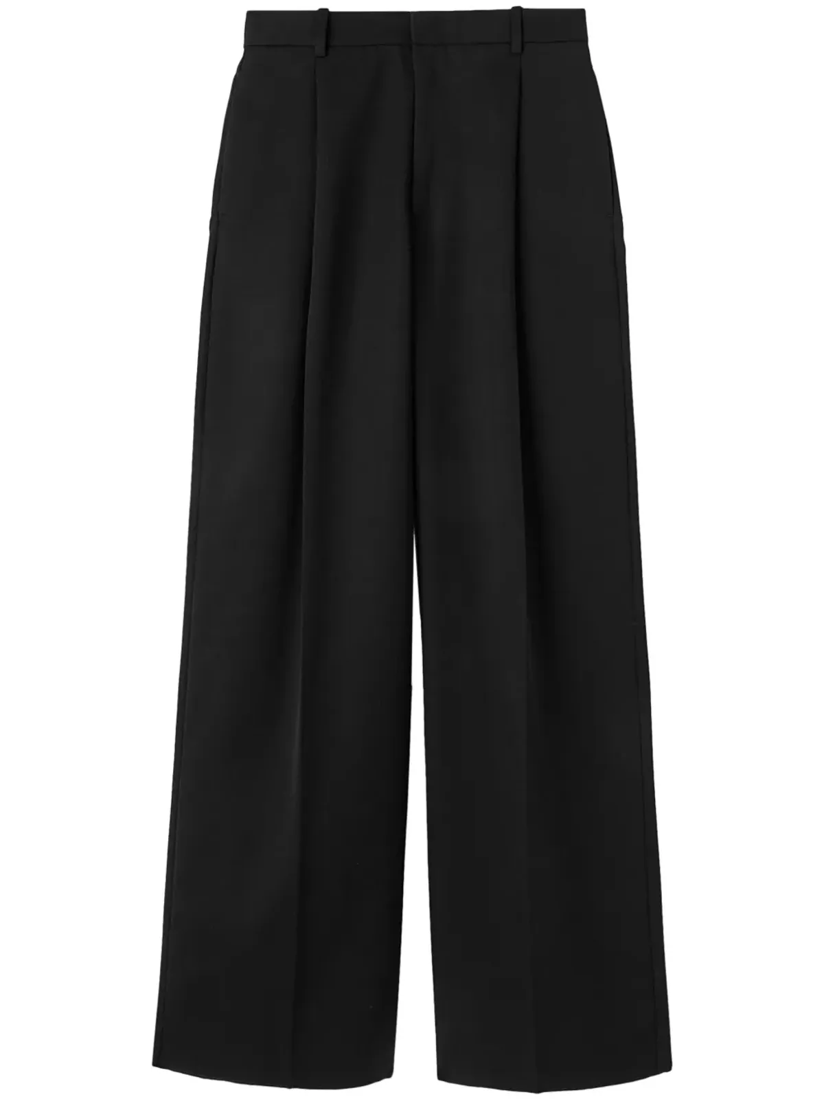 Jil Sander ハイウエスト テーラード ウール トラウザー - ブラック - 画像1