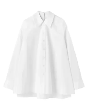 Jil Sander オーバーサイズ コットンシャツ - White - サムネイル1