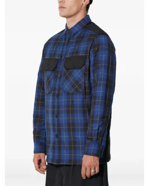 Neil Barrett チェック柄シャツジャケット - サムネイル3