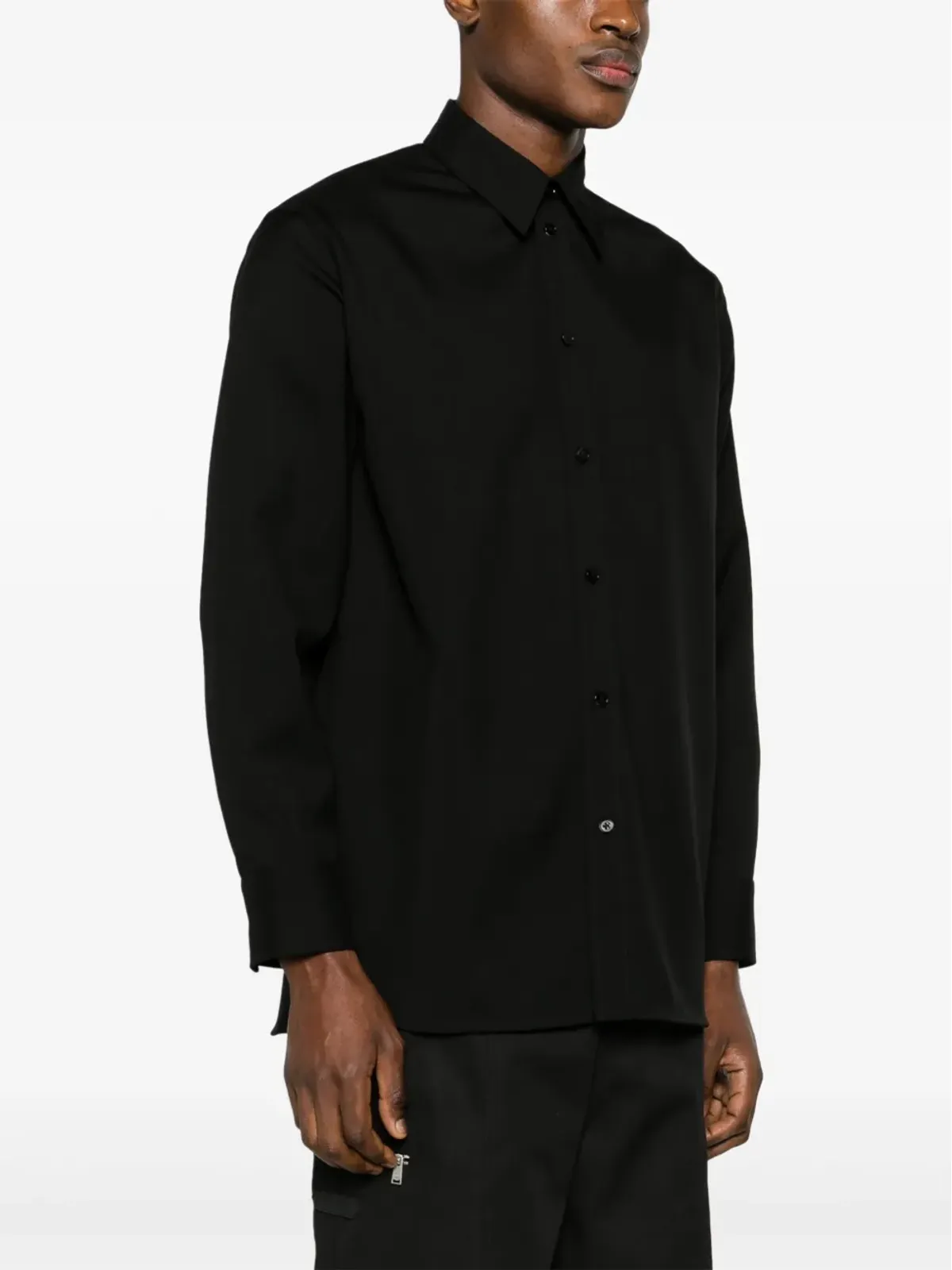 Jil Sander 長袖ウールシャツ - 画像3
