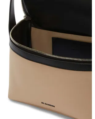 Jil Sander 小さなレザーショルダーバッグ - ブラウン - サムネイル5