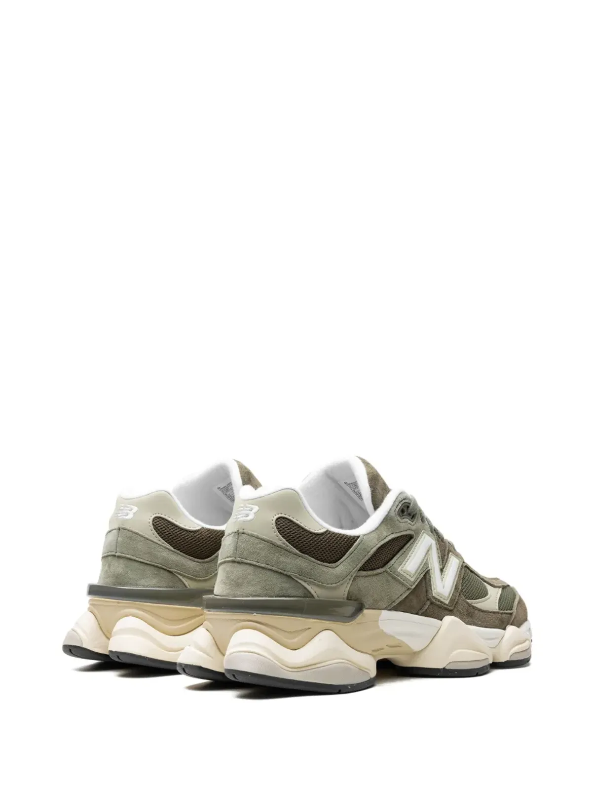 New Balance ダークカモ/ダークオリーブ/サンドストーン スニーカー グリーン - 画像3