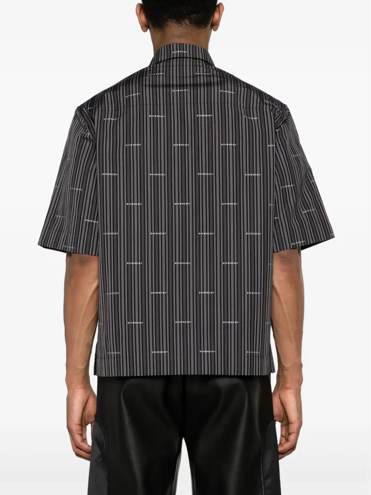Givenchy ロゴジャカードストライプシャツ - 画像4