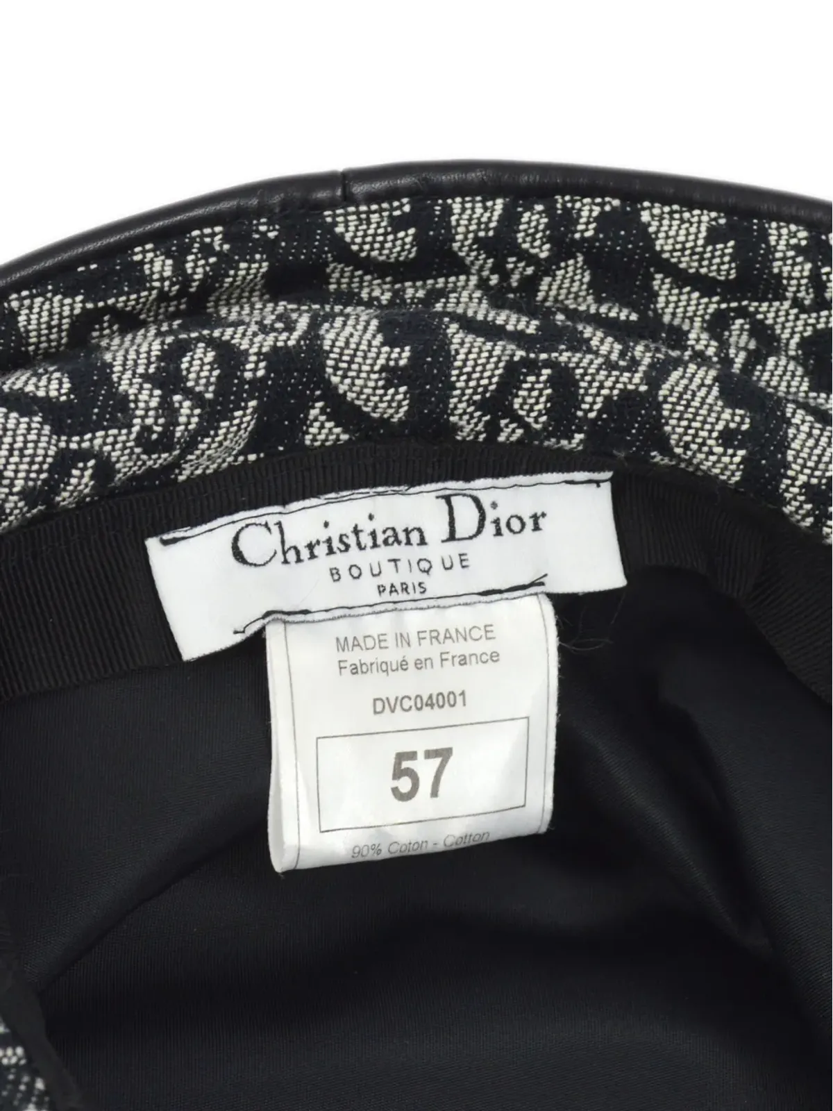 Christian Dior ビンテージ トロッター バケットハット - 画像4