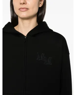 Max Mara オッビア スキューバジャージー フード付きジャケット - ブラック - サムネイル5