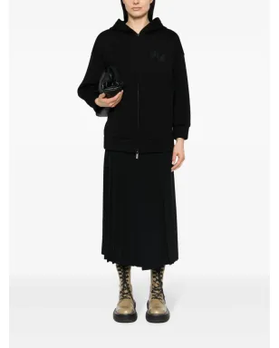 Max Mara オッビア スキューバジャージー フード付きジャケット - ブラック - サムネイル2
