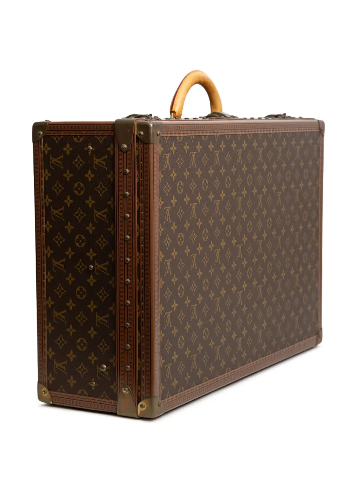 Louis Vuitton ビンテージ Alzer 65 スーツケース - ブラウン - 画像3