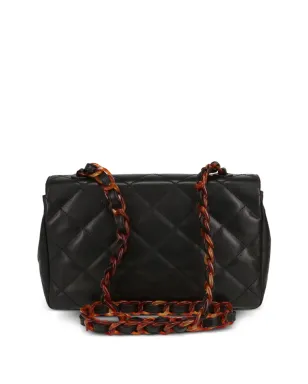 CHANEL ビンテージ 1990年代 ミディアム クラシック フラップ ショルダーバッグ - ブラック - サムネイル2