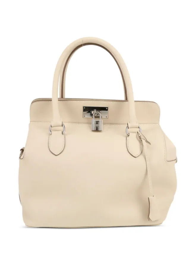 Hermès Pre-Owned Hermès Pre-Owned 2014 ツールボックス26 ツーウェイ ハンドバッグ - ホワイトの商品画像