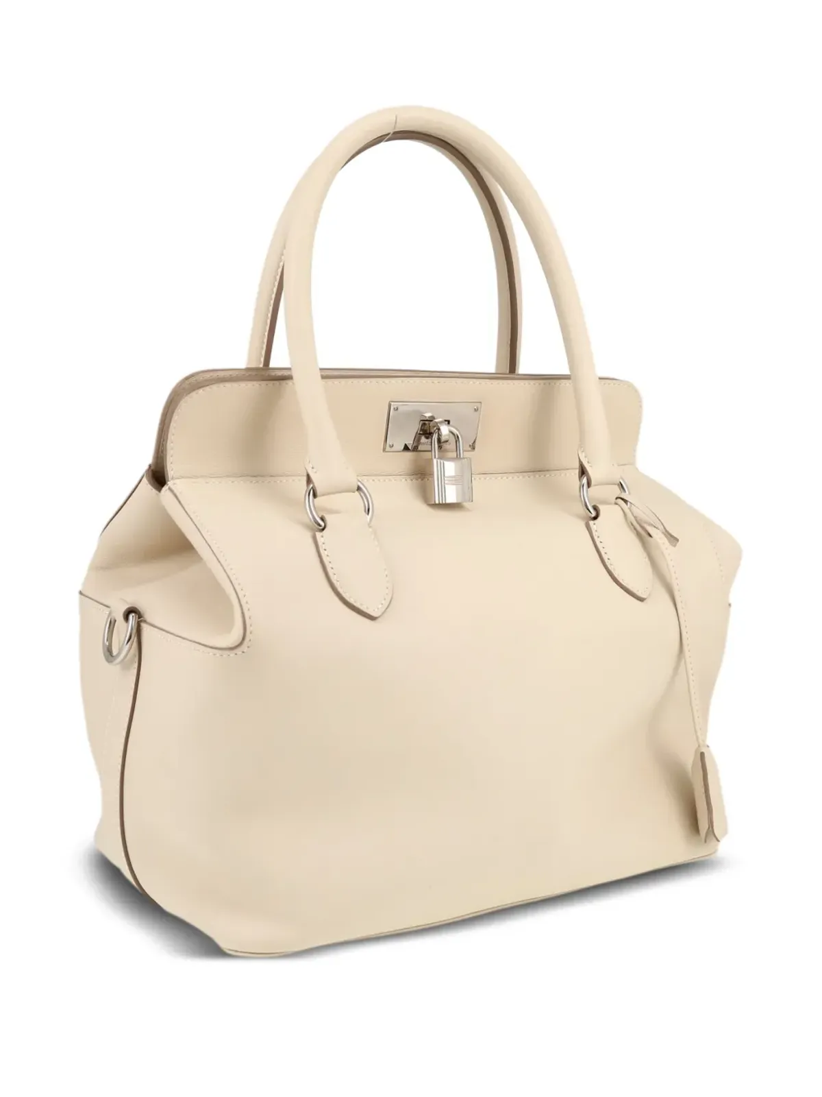 Hermès Pre-Owned 2014 ツールボックス26 ツーウェイ ハンドバッグ - ホワイト - 画像4