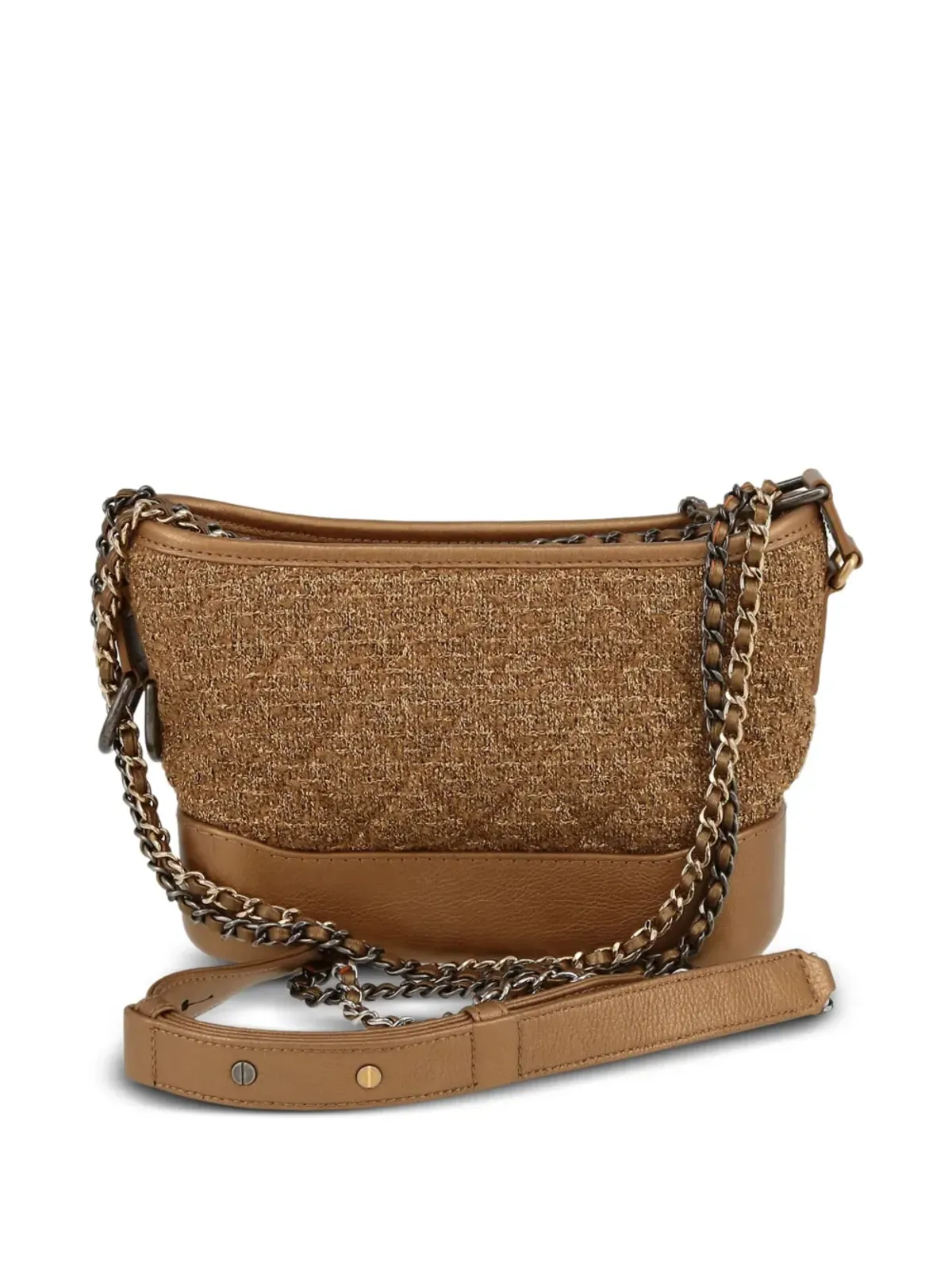CHANEL ビンテージ 2010年代の小さめガブリエル ショルダーバッグ - ブラウン - 画像2