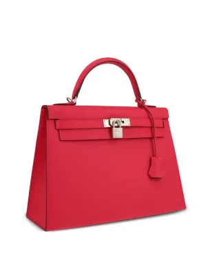 Hermès ビンテージ 2020年 ケリー32 2ウェイ ハンドバッグ - ピンク - サムネイル4