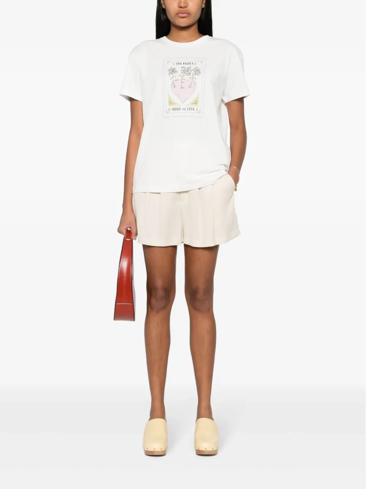 TWINSET イラストプリントコットンTシャツ - 画像2