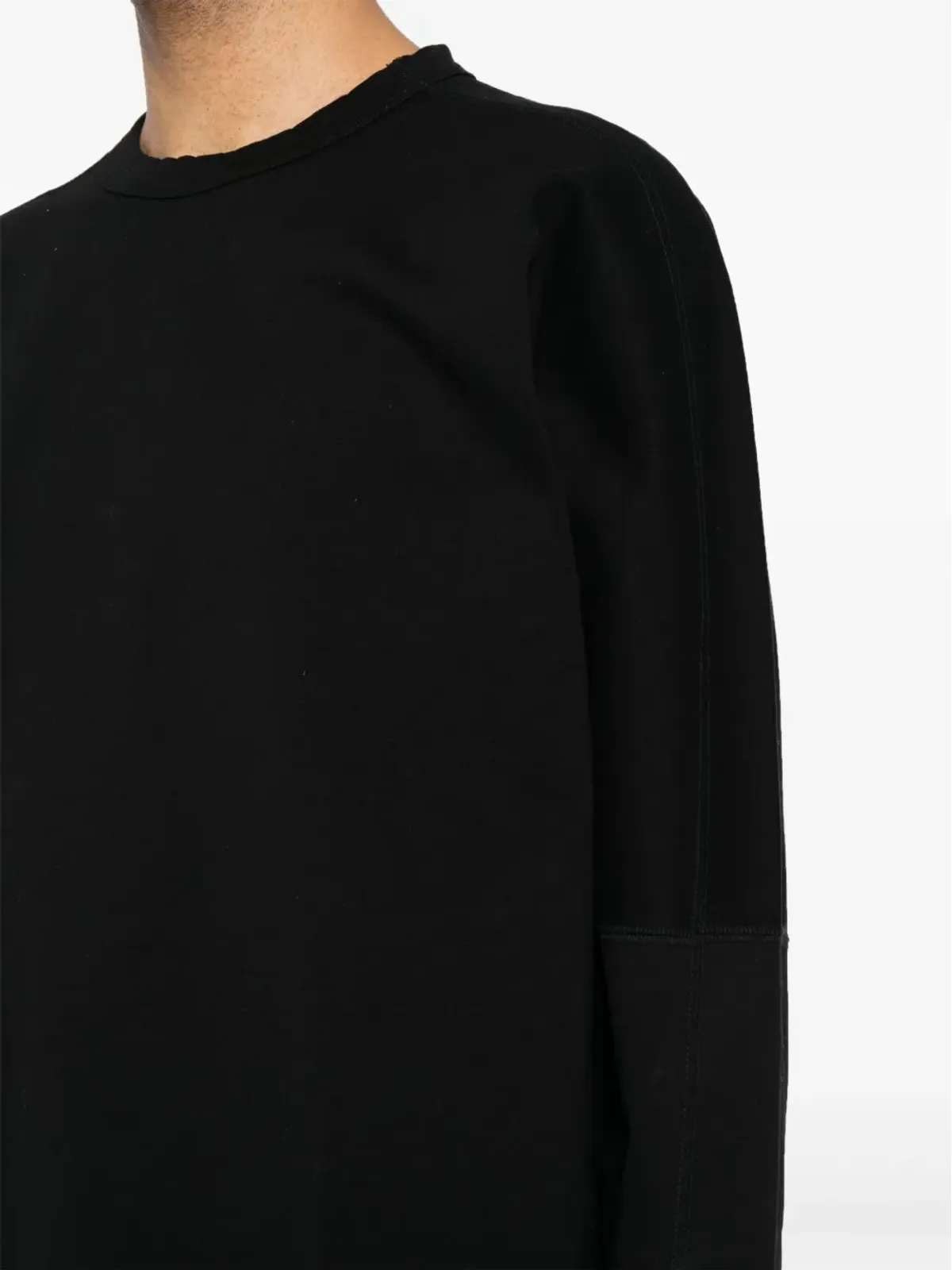 White Mountaineering クルーネック ジャージー スウェットシャツ - ブラック - 画像5