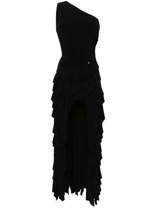 NISSA NISSA ラッフル付きマキシドレスの商品画像