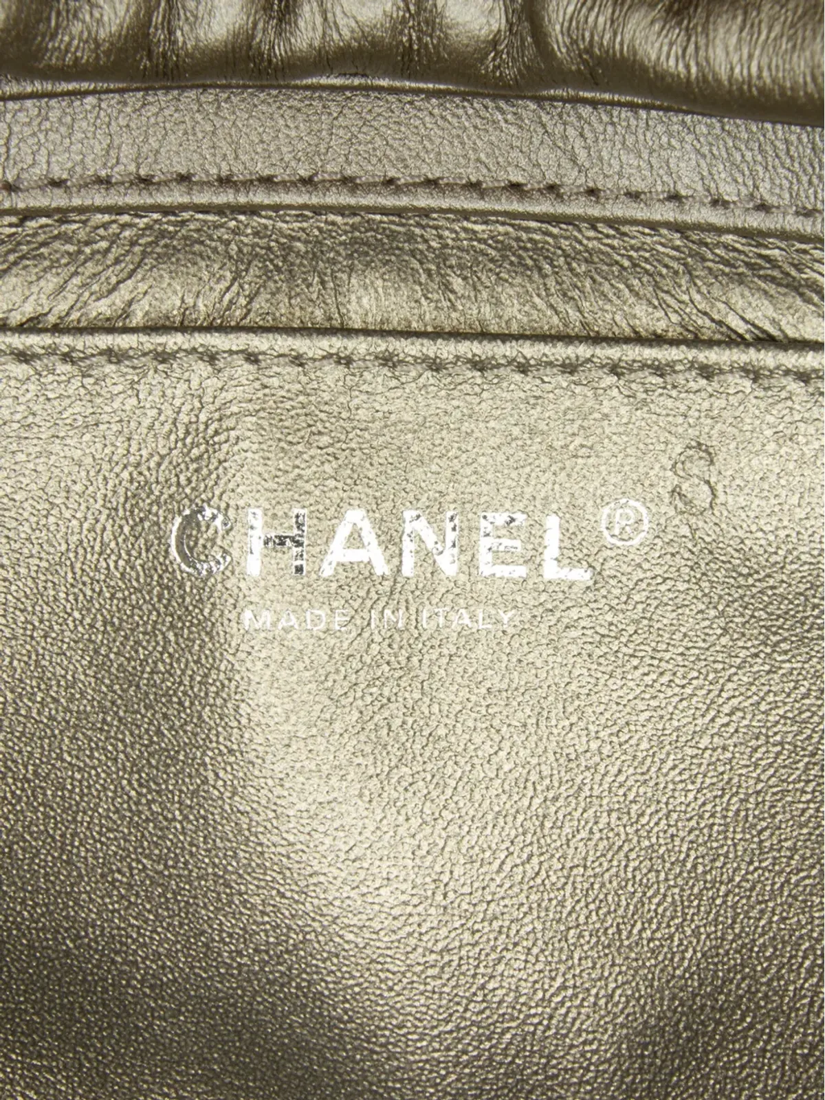 CHANEL Pre-Owned 2018-2019 小型 Data Center Envelope クロスボディバッグ - ゴールド - 画像5