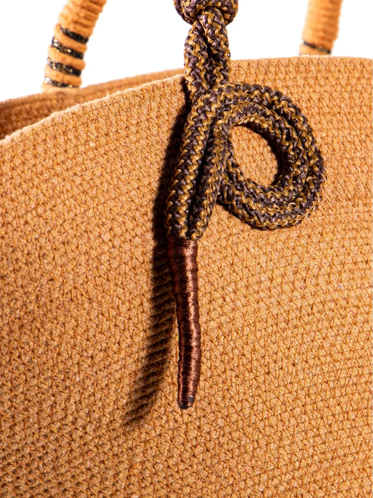 Nannacay Steffy woven tote bag - 画像3