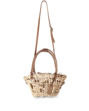 Nannacay Venus P interwoven tote bag - Neutrals - サムネイル1