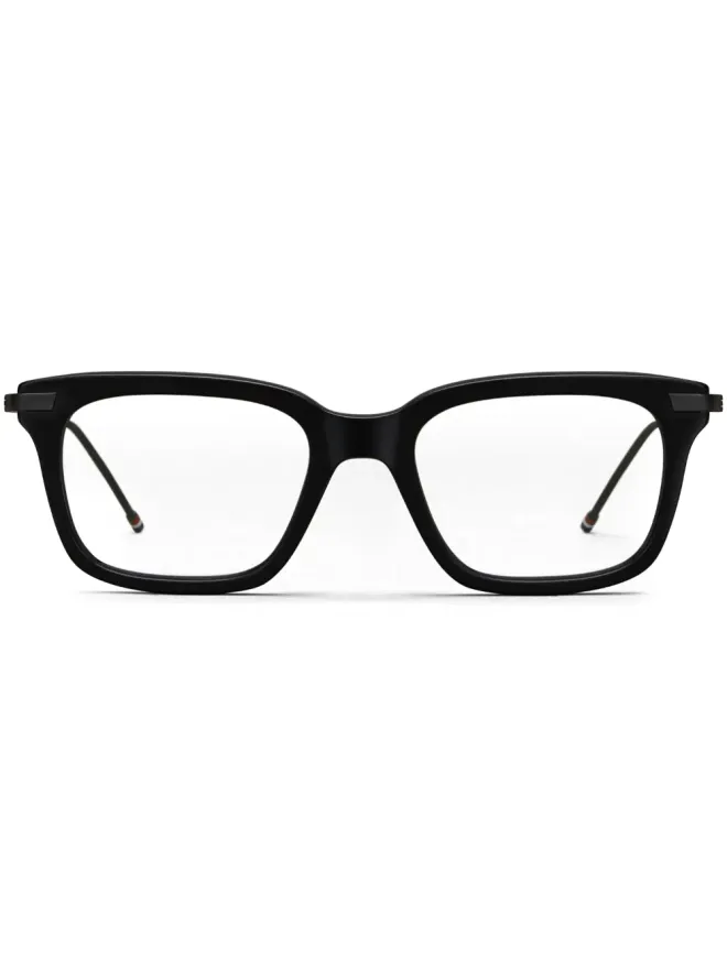 Thom Browne Eyewear Thom Browne Eyewear 矩形フレーム眼鏡の商品画像
