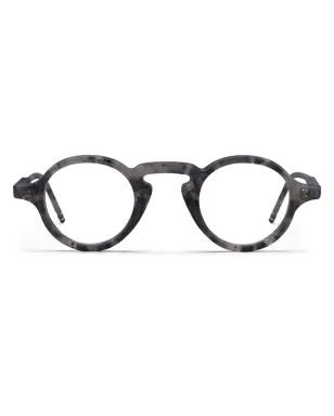 Thom Browne Eyewear マーブル丸型メガネ - サムネイル1