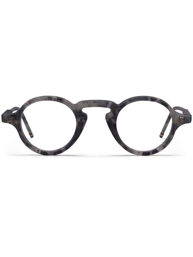 Thom Browne Eyewear Thom Browne Eyewear マーブル丸型メガネの商品画像