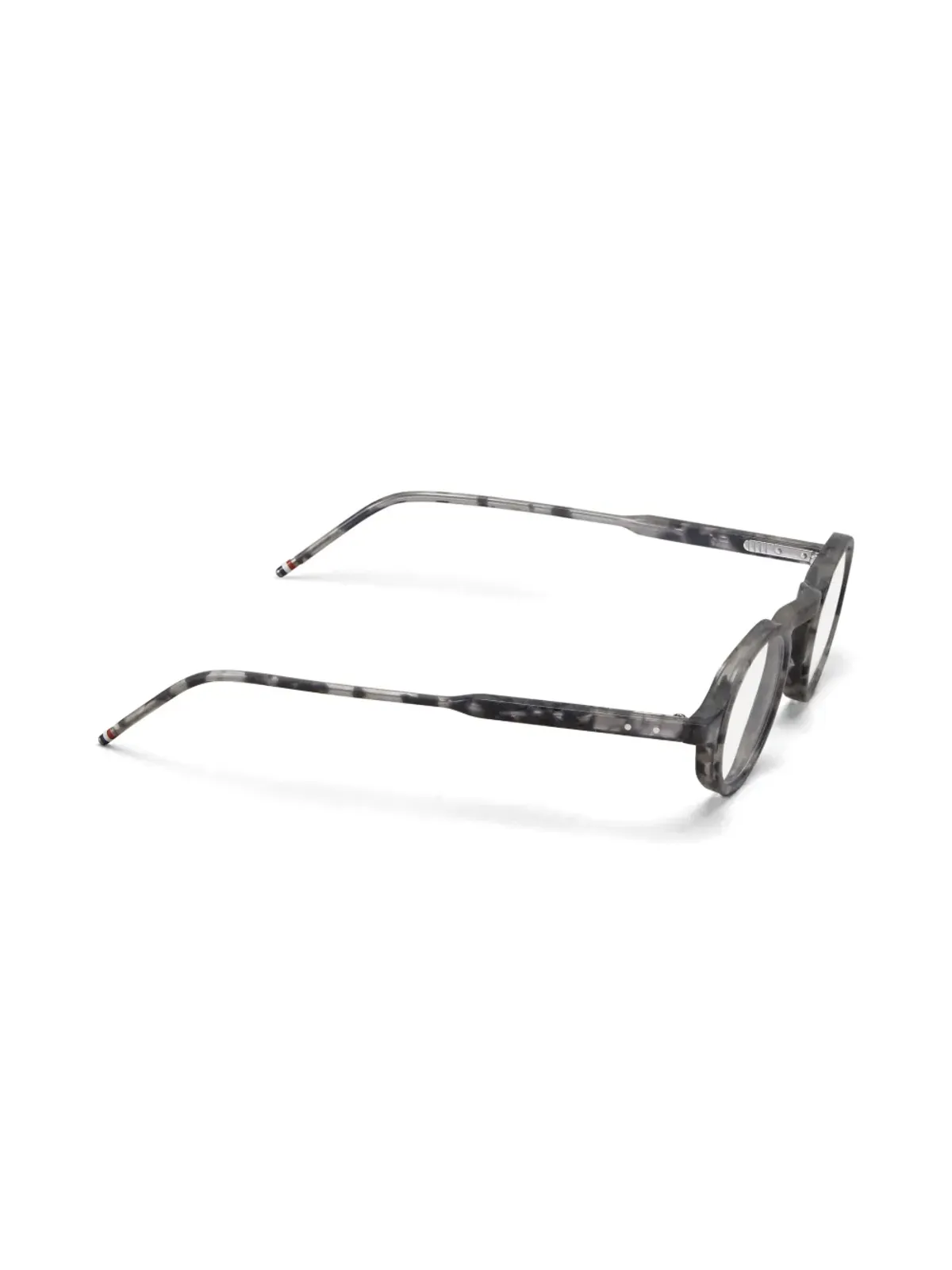 Thom Browne Eyewear マーブル丸型メガネ - 画像2