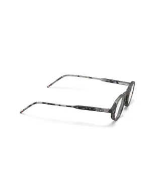 Thom Browne Eyewear マーブル丸型メガネ - サムネイル2