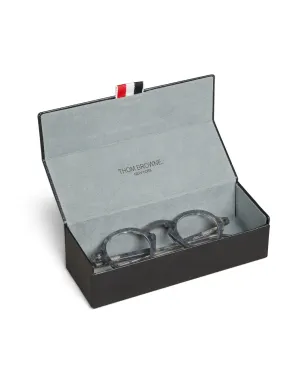 Thom Browne Eyewear マーブル丸型メガネ - サムネイル4