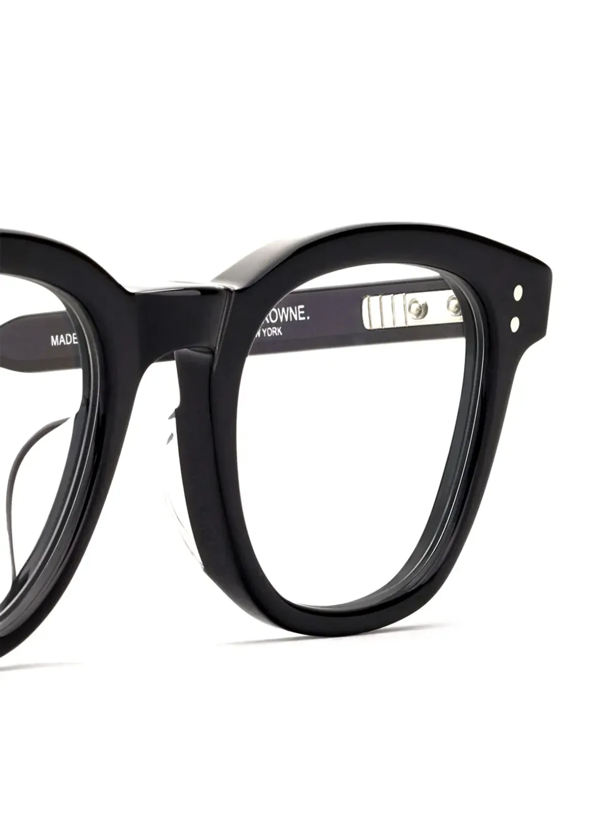 Thom Browne Eyewear 長方形フレーム眼鏡 - 画像3