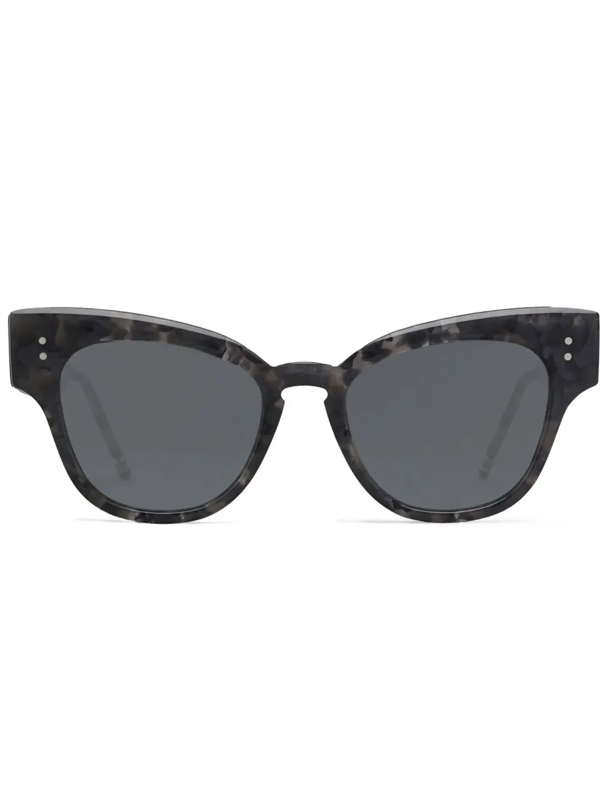 Thom Browne Eyewear tortoiseshell cat-eye sunglasses - Grey - 画像1