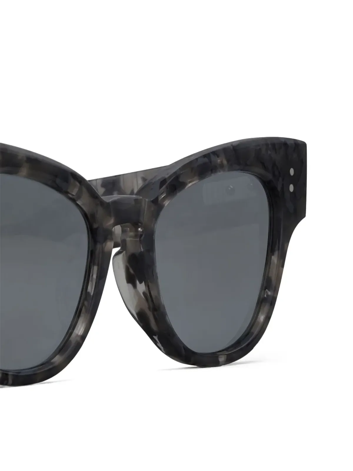 Thom Browne Eyewear tortoiseshell cat-eye sunglasses - Grey - 画像3