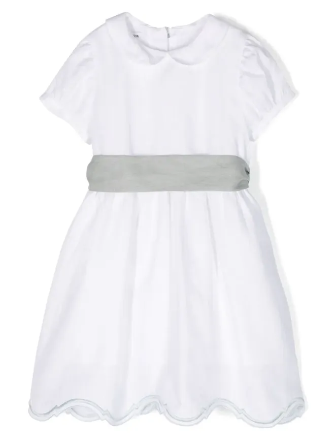 JESURUM BABY JESURUM BABY ベルト付きリネンワンピースの商品画像