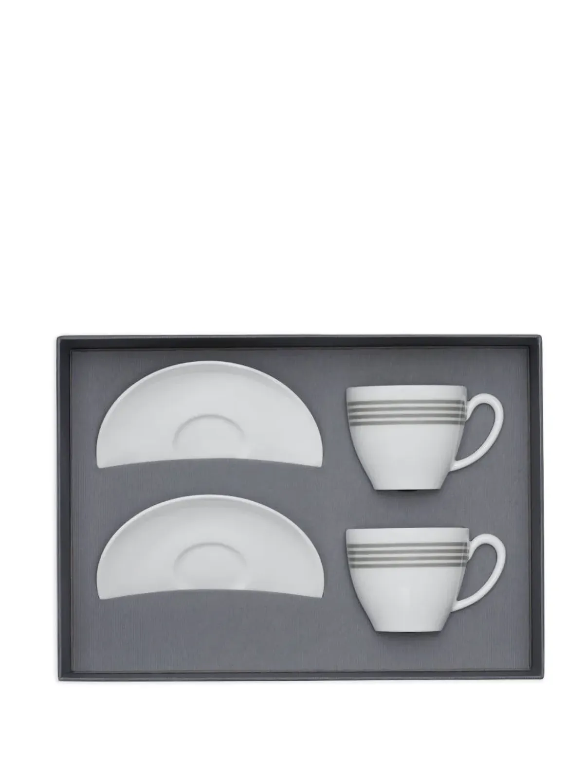 Thom Browne 4バー コーヒーカップセット - ホワイト - 画像3