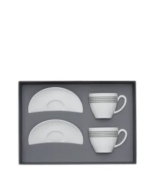 Thom Browne 4バー コーヒーカップセット - ホワイト - サムネイル3