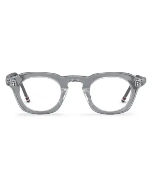 Thom Browne Eyewear スクエアフレーム透明メガネ - サムネイル1